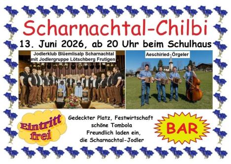 Scharnachtal-Chilbi am 13. Juni 2026 ab 20 Uhr in Spiez - Bild 1