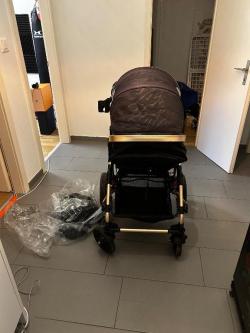 Schwarzer Kinderwagen in Köniz - Bild 2