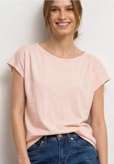 Shirt mit Rundhals und Raffung in Aarau - Bild 1