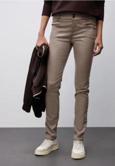Slim Fit Coated Hose in Luzern - Bild 1