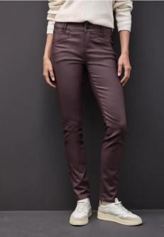 Slim Fit Coated Hose in Luzern - Bild 1