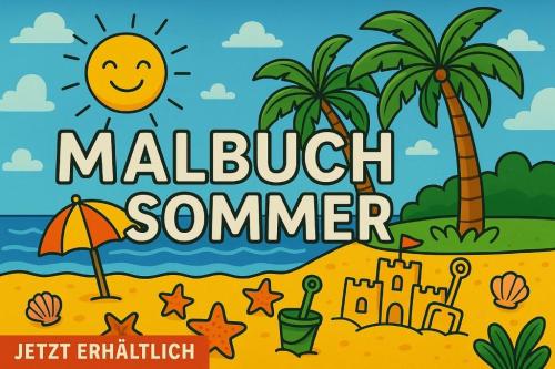 Sommer-Malbuch für Kinder – PDF Sofort-Download in Kriens - Bild 1