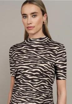 T-Shirt mit Zebra Print in Chur - Bild 1