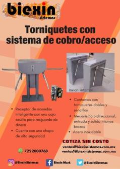 ACCESS CONTROL TURNSTILE63835221335555120