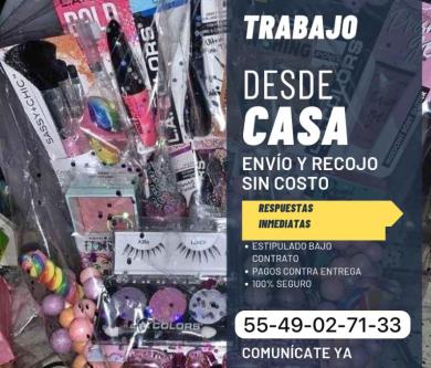 WORK FROM HOME PART TIME OR FULL TIME PACKING, State of Mexico63835270601217120