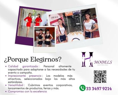 Your event deserves the best - with H Models!, Guadalajara63837121632897121