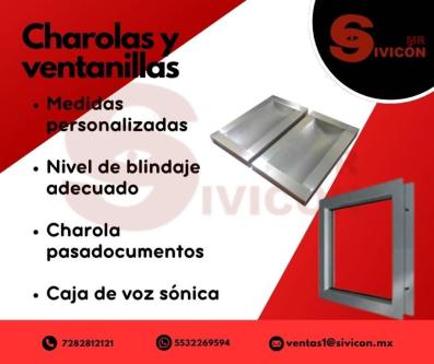 Ventanillas y charolas de seguridad - Queretaro!, Querétaro