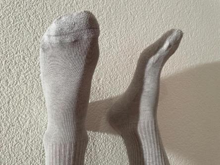 Vom Mann getragen, Sportsocken vom Arosa Cup, intensiv duftend in Baden - Bild 4