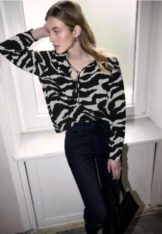 Zebra Tunika mit Bändern in Solothurn - Bild 1